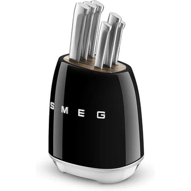 سرویس چاقو 7 پارچه اسمگ مدل SMEG KBSF01BL